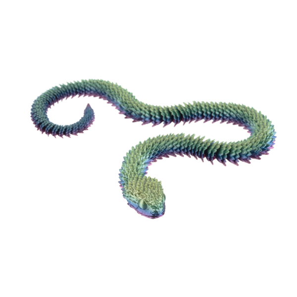 Ganz 18 Inch Shimmer Creatures Snake - Articulated Fidget Toy - Assorted