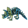 Ganz 5 Inch Shimmer Creatures Triceratops - Articulated Fidget Toy - Assorted
