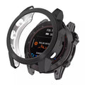 Black Garmin Fenix 7S series watch case providing protection, designed for the Garmin Fenix 7S and 7S Pro models.