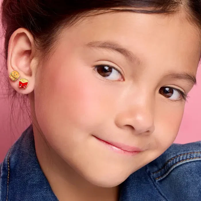 Girl Nation: The Perfect Pair Fast Food Stud Hypoallergenic Earrings