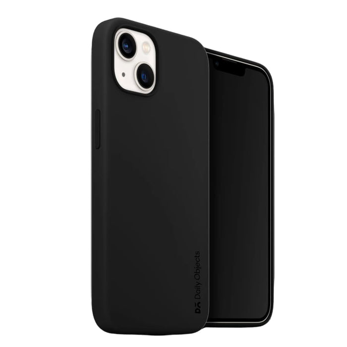 Black Goospery phone case for iPhone 14 (6.1-inch) by 9eight5, featuring a sleek protective design and precise cutouts.