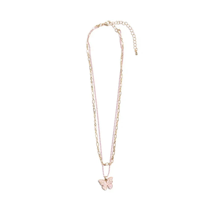 Great Pretenders Bubbly Butterfly Necklace