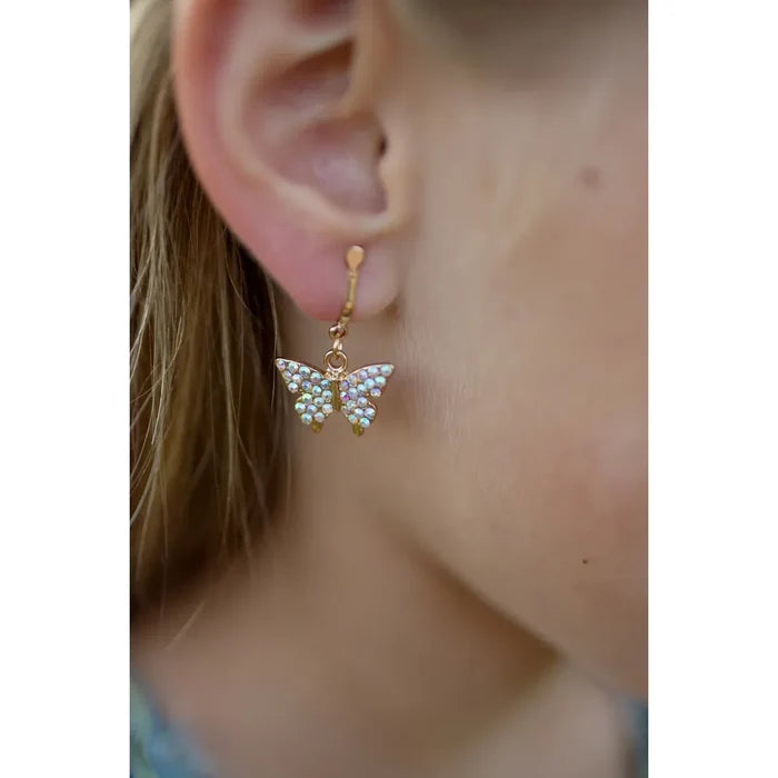 Great Pretenders Butterfly Clip-On Earrings 2 Pairs
