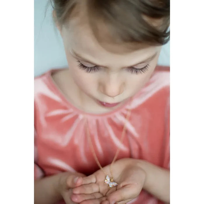 Great Pretenders Butterfly Gem Necklace