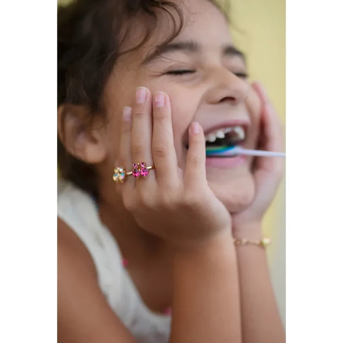 Great Pretenders Butterfly Gem Ring Set - 3 Piece