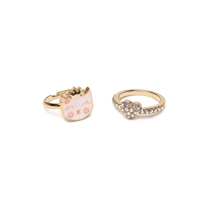 Great Pretenders Kitty Love Ring Set - 2 Piece