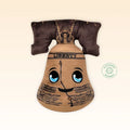 Grovii 8 Inch Midori Plushie Toy - America 250 Liberty Bell