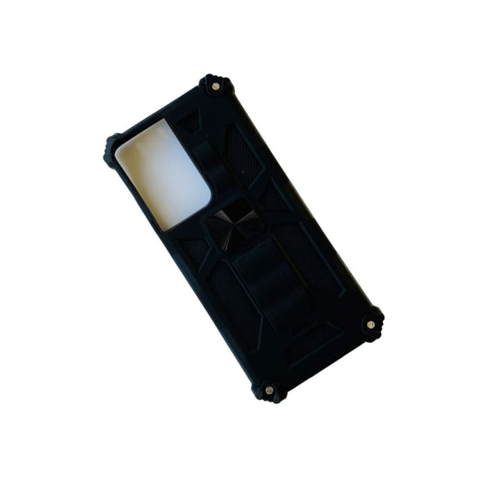 9eight5 hard rugged case for Samsung Galaxy S21 Ultra, durable phone case with reinforced edges and textured grip