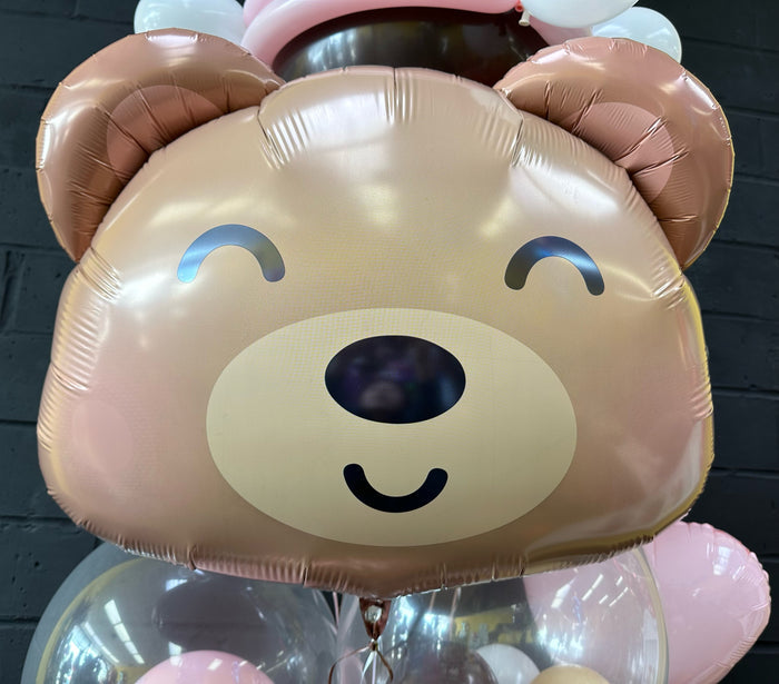HBD Blushing Bear Bouquet