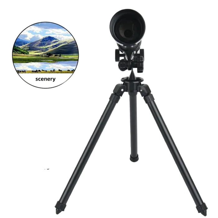 Habicare HD High-Magnification Telescope SS with adjustable focusing and sturdy tripod for detailed astronomical viewing