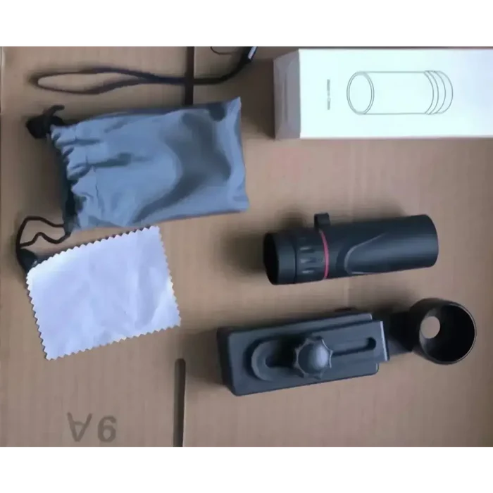 Habicare HD Monocular Telescope SS compact and portable with smartphone compatibility, ideal for outdoor viewing and nature observation.