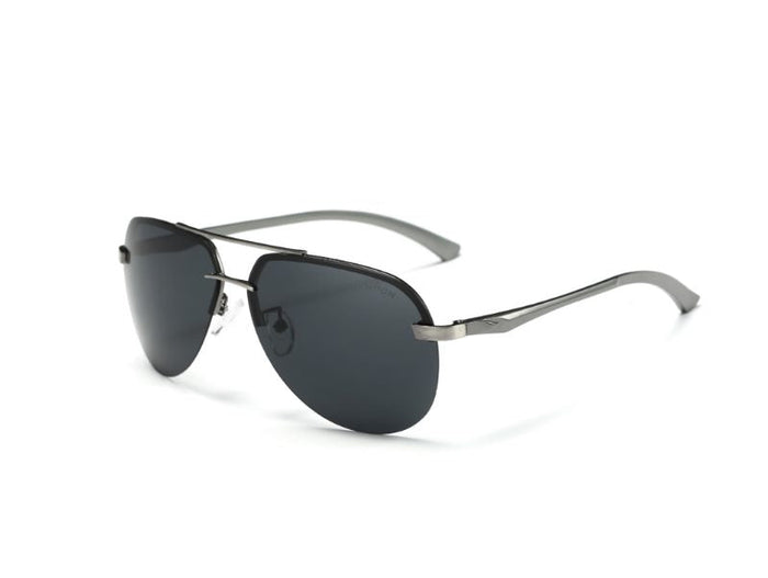 Dealonlinenz HD polarized sunglasses with anti-reflective, hydrophobic lenses, stylish frame, and UV protection.
