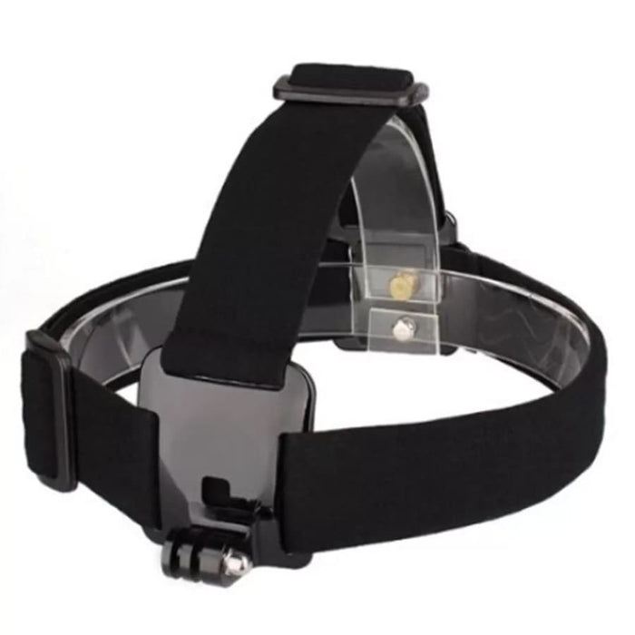 9eight5 head strap for GoPro action camera, adjustable electronic accessory for secure mounting during outdoor activities