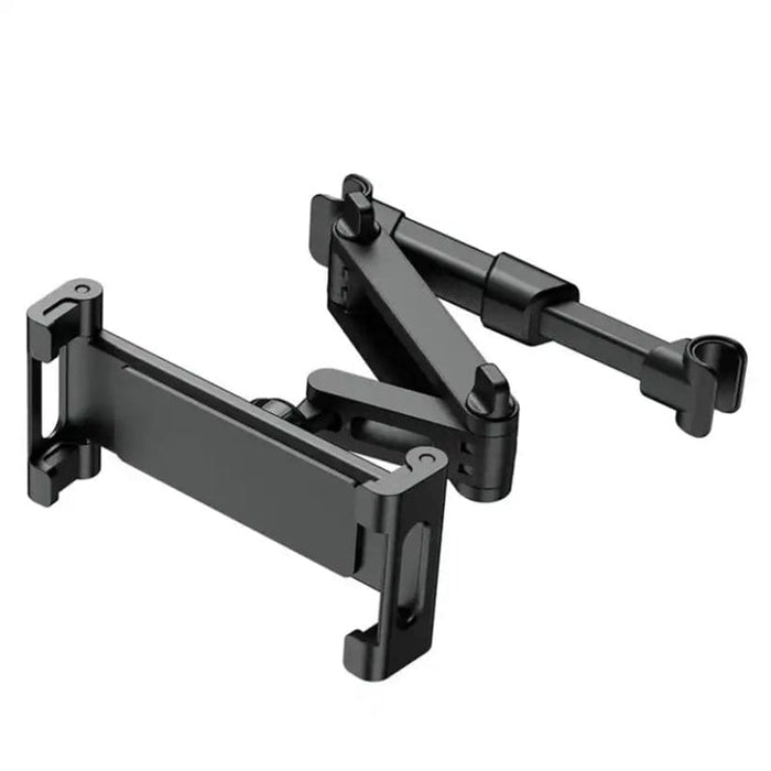 9eight5 headrest holder for iPad and tablets, secure accessory for car headrests, easy to install and adjustable.