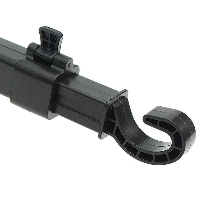 9eight5 universal headrest holder for iPad and tablets, adjustable car accessory for hands-free viewing in vehicles.