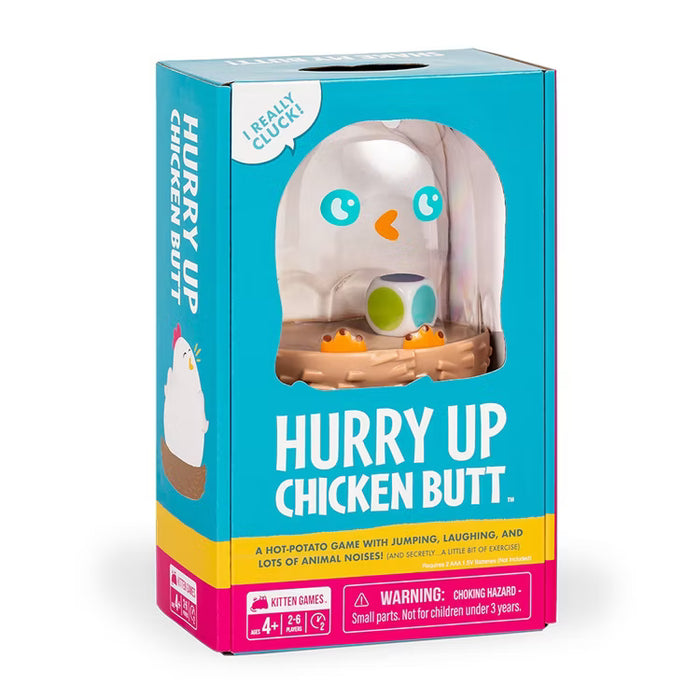 Hurry Up Chicken Butt Game by Exploding Kittens | Family Party Game Ages 4+