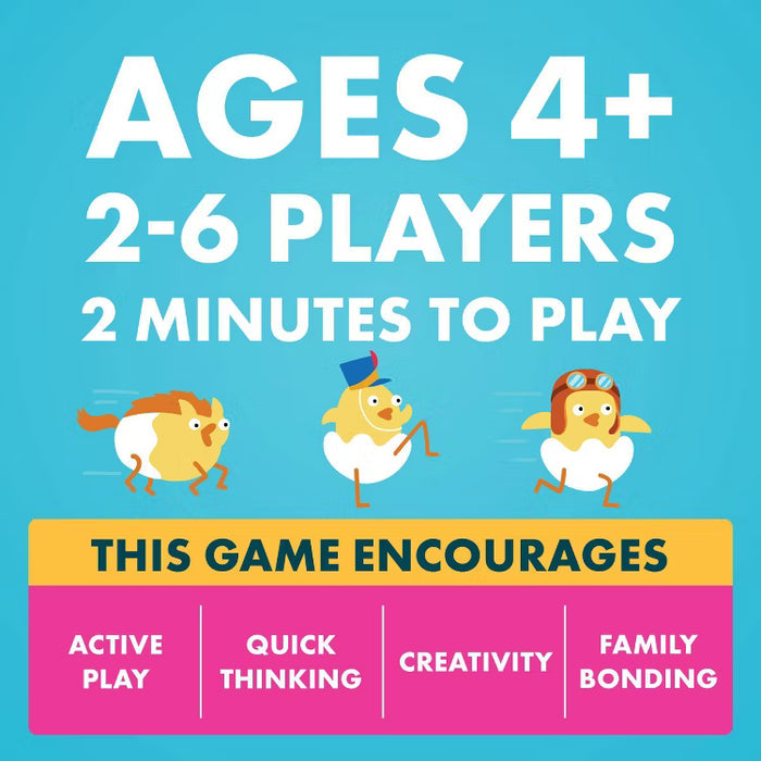 Hurry Up Chicken Butt Game by Exploding Kittens | Family Party Game Ages 4+