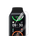 Hydrogel screen protector for Oppo Band 2 watch from That Watch Shop, shown in a pack of six, protecting the device screen.