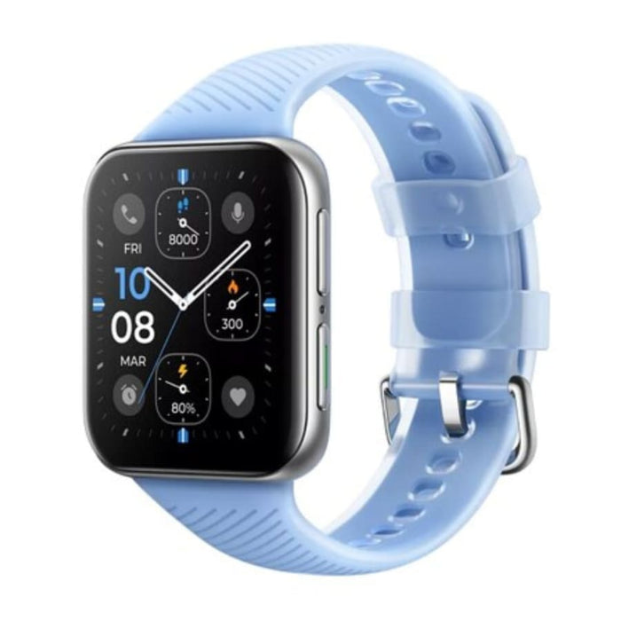 Hydrogel screen protector for Oppo Watch 2 Glacier Lake Edition, flexible watch case, pack of 6, designed for screen protection.