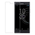 Hydrogel screen protector for Sony Xperia R1 Plus by 9eight5, showing clear, flexible film protecting the phone screen.