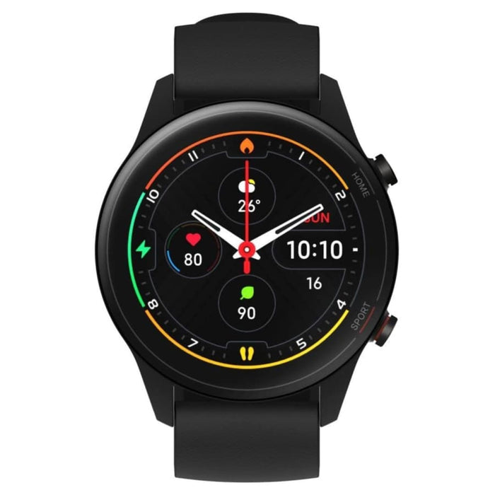 Six hydrogel screen protectors for Xiaomi Mi Watch, transparent watch case covers, designed to protect the watch screen.