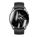 Hydrogel screen protector for Xiaomi Watch S2 42mm, pack of 6, showing the clear, flexible watch case and protector on the device.