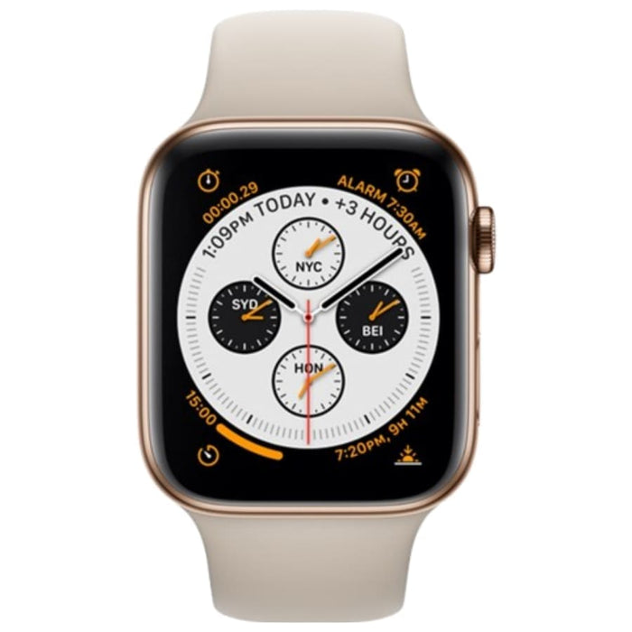 Hydrogel screen protector for Apple Watch Series 4 44mm, designed to safeguard the watch display, pack of 6.