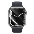 Hydrogel screen protectors for Apple Watch Series 5 44mm, pack of 6, designed to protect the watch face from scratches and impact.