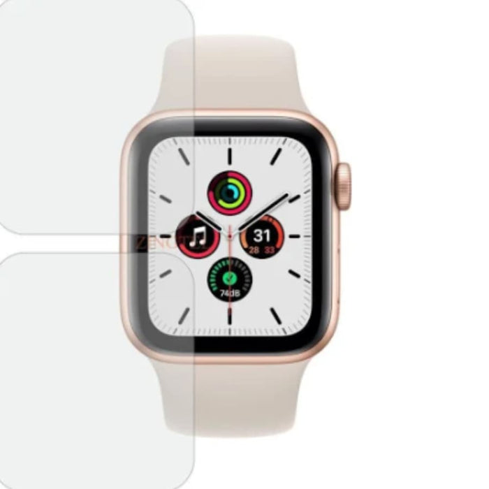 Hydrogel screen protectors for Apple Watch Series SE 40mm, pack of 2, providing durable protection for the watch screen.