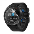 Pack of 6 black hydrogel screen protectors for Garmin Descent Mk2 and Mk2i watch, designed to safeguard the watch display.