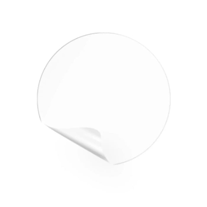 Hydrogel screen protectors for Garmin Descent Mk2S watch, pack of 6, showing clear round protectors on a white Garmin watch face.
