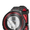 Hydrogel screen protectors for Garmin Forerunner 220, pack of 6, showing clear, flexible watch screen protection.