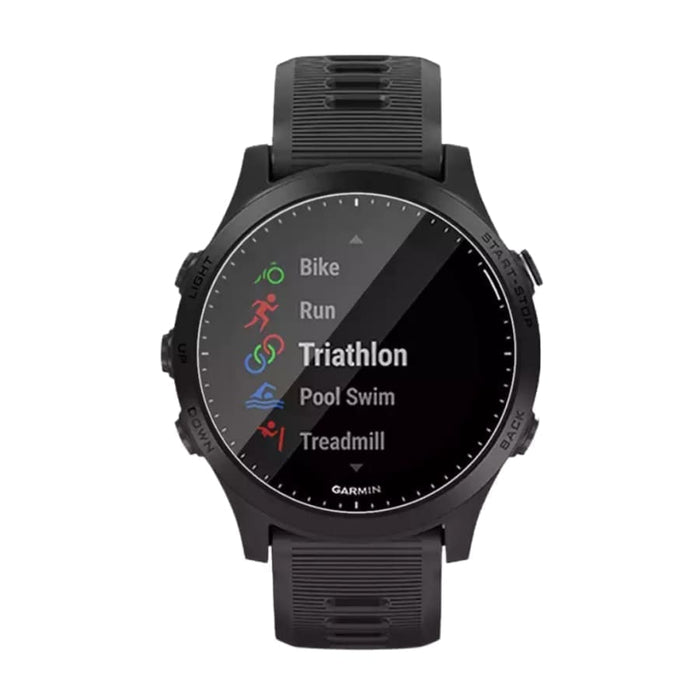 Hydrogel screen protectors for Garmin Forerunner 45 42mm, pack of 6, black watch screen protectors for enhanced display protection.
