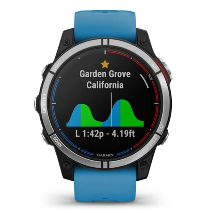 Hydrogel screen protectors for Garmin Quatix 7 smartwatch, pack of 6, providing durable protection for watch screens