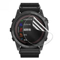 Hydrogel screen protectors for Garmin Tactix 7 watch case, pack of 6, providing durable protection for smartwatch screens.