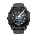 Hydrogel screen protectors for Garmin Tactix 8 47mm smartwatch, pack of 6, showing clear protective films on the watch face.