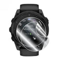 Hydrogel screen protectors for Garmin Tactix 8 watch, black, pack of six, providing durable protection for 51mm smartwatch screens.