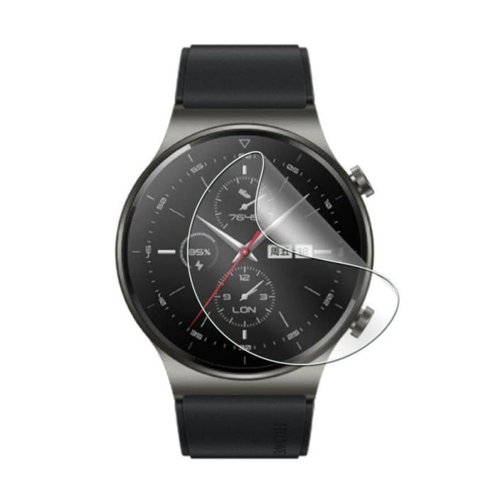 Hydrogel screen protectors for Huawei GT 2 Pro smartwatch, pack of 6, providing durable protection for the watch display.