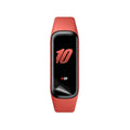 Set of six hydrogel screen protectors for Samsung Galaxy Fit 2 smartwatch, provides protection and clarity.