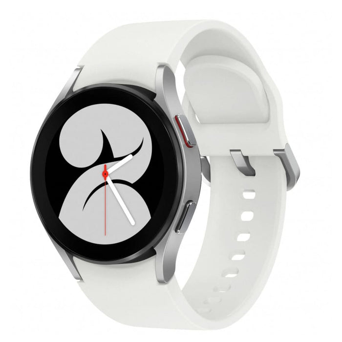 Set of six hydrogel screen protectors for Samsung Galaxy Watch 4 44mm, shown covering the watch face.