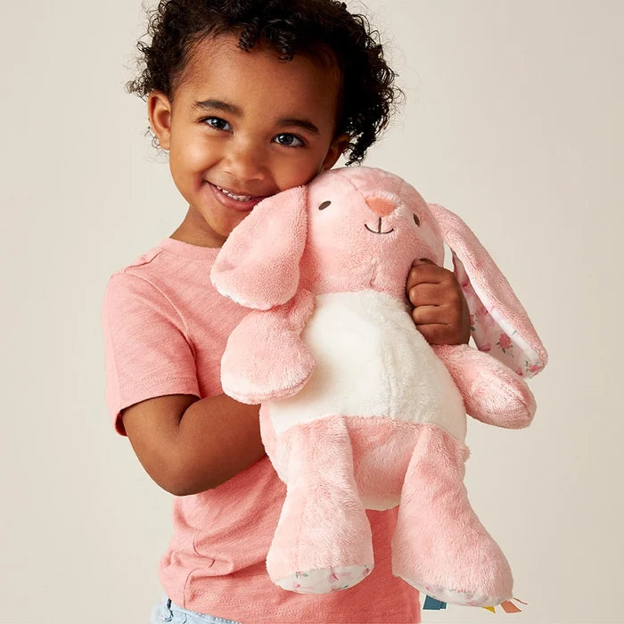 Itzy Ritzy Sweetie Snuggles™ Ana Pink Bunny Plush Toy