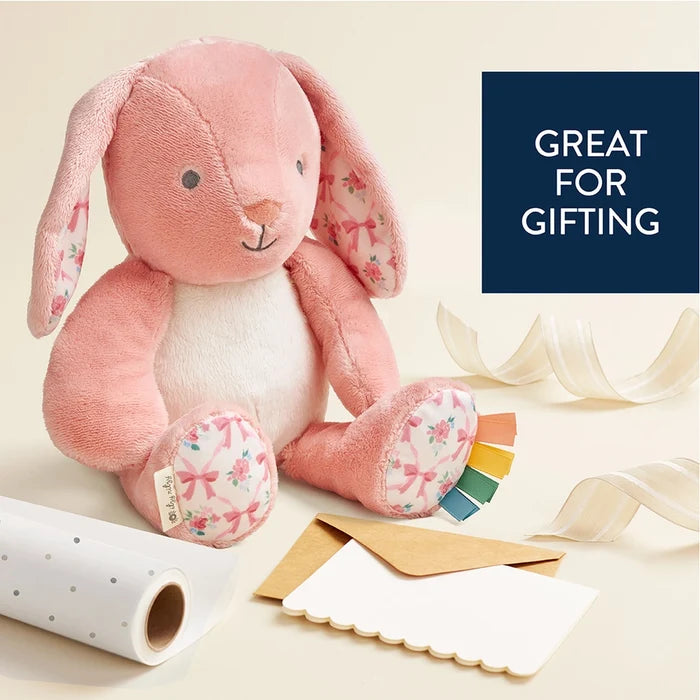 Itzy Ritzy Sweetie Snuggles™ Ana Pink Bunny Plush Toy