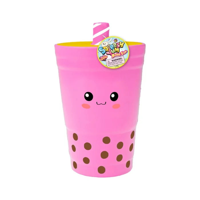 Ja-Ru Squeesh Yum 6 Inch Boba Tea Foam Squishy Sensory Toy - Assorted