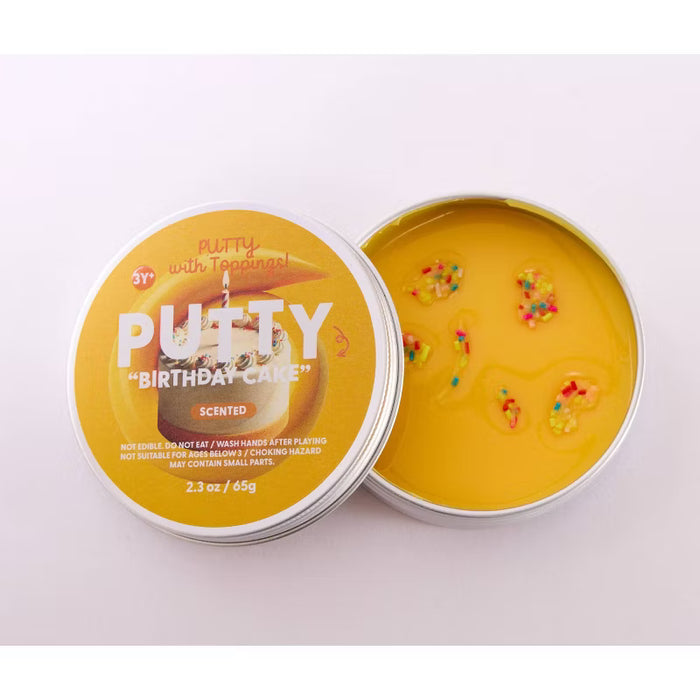 J'adore 2.3 oz Scented Putty with Toppings - Birthday Cake