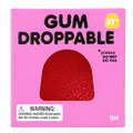 J'adore 2.5 Inch Gum Droppable Squishy Fidget Sensory Toy - PINK