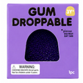 J'adore 2.5 Inch Gum Droppable Squishy Fidget Sensory Toy - PURPLE