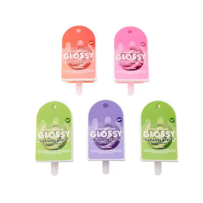 J'adore 4 oz Popsicle Glossy Slime - Caramel Apple