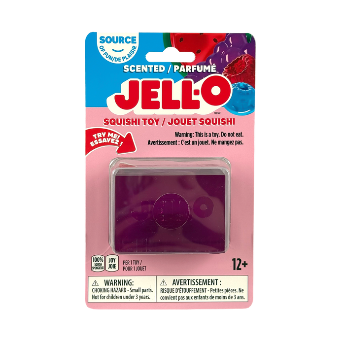 JELL-O Squishy Squeeze Fidget Toy - Scented, Assorted Colors