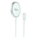 9eight5 Kinglink 1m 15W magnetic wireless charger for electronics accessories, shown with charging cable and magnetic connector.