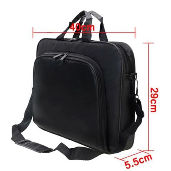 Soft gray 15.6-inch 9eight5 laptop case with padded interior and sleek design, ideal for protecting and carrying your laptop.